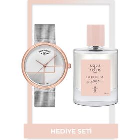 Aqua Di Polo 1987 La Rocca Sense EDP 50 ml Kadın Parfüm ve Aqua di Polo 1987 Kadın Kol Saati