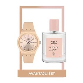 Aqua Di Polo 1987 La Rocca Sense EDP 50 ml Kadın Parfüm ve Aqua di Polo 1987 Kadın Kol Saati