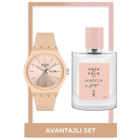 Aqua Di Polo 1987 La Rocca Sense EDP 50 ml Kadın Parfüm ve Aqua di Polo 1987 Kadın Kol Saati