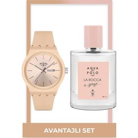 Aqua Di Polo 1987 La Rocca Sense EDP 50 ml Kadın Parfüm ve Aqua di Polo 1987 Kadın Kol Saati