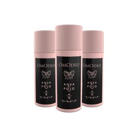 Aqua Di Polo 1987 Omodeo 3x150 ml Kadın Sprey Deodorant