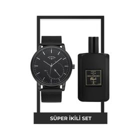 Aqua Di Polo 1987 STCC021252 Sevgililer Gününe Özel İkili Saat & Parfüm Set