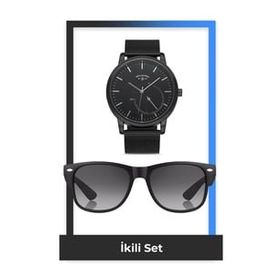 Aqua Di Polo 1987 STSA003295 Unisex Kol Saati ve Güneş Gözlüğü Seti