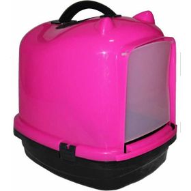 Aqua Home Pembe Kedi Tuvaleti ve Kürek