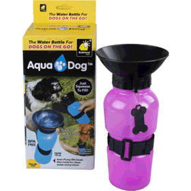 Aqua Köpek İçirme Hazneli Seyahat Suluğu