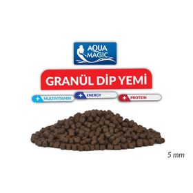 Aqua Magic Granül Dip 5 mm 1 kg Balık Yemi