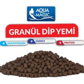 Aqua Magic Granül Dip 5 mm 1 kg Balık Yemi