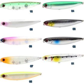 Aqua Salty Jerk Pro 85 mm 13 gr Su Üstü Maket Balık