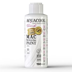 Aquacool 101 Beyaz Trend Mac Su Bazlı Akrilik Hobi Boyası