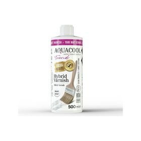 Aquacool 1214 Trend Hibrit Yarı Mat 500 ml Vernik