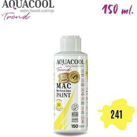 Aquacool 241 Limon Sarı 150 ml Akrilik Boya