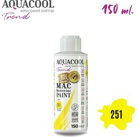 Aquacool 251 Sarı 150 ml Akrilik Boya
