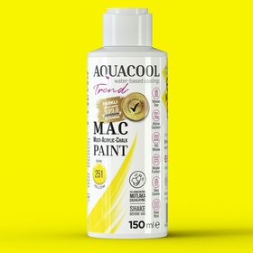 Aquacool 251 Sarı Trend Mac Su Bazlı Akrilik Hobi Boyası