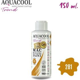 Aquacool 281 Trend Mac Kehribar 150 ml Hobi Boyası