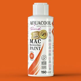 Aquacool 381 Turuncu Trend Mac Su Bazlı Akrilik Hobi Boyası