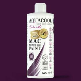 AquaCool 591 Koyu Mor 500 ml Akrilik Boya