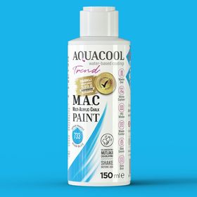Aquacool 733 Irmak Mavi Trend Mac Su Bazlı Akrilik Hobi Boyası