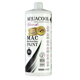 AquaCool 891 Siyah 1000 ml Akrilik Boya