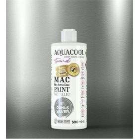 Aquacool 901 Gümüş 500 ml Akrilik Boya