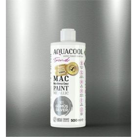 Aquacool 901 Gümüş 500 ml Akrilik Boya