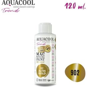 AquaCool 902 Altın 120 ml Metalik Trend Mac Hobi Boyası