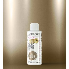 AquaCool 907 Bronze 120 ml Metalik Trend Mac Hobi Boyası