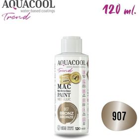 AquaCool 907 Bronze 120 ml Metalik Trend Mac Hobi Boyası