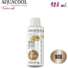 Aquacool 908 Antik Altın 120 ml Akrilik Boya