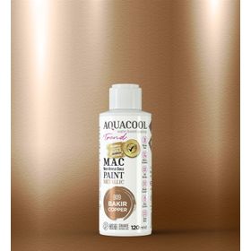 AquaCool 909 Bakır 120 ml Metalik Trend Mac Hobi Boyası