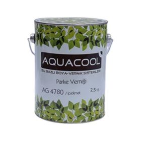 Aquacool AG4780 2.5 kg Su Bazlı Parlak Parke Verniği