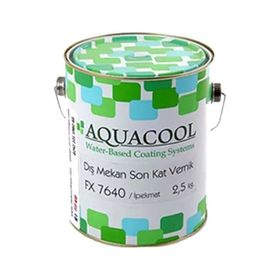 Aquacool FX7640 2.5 kg Su Bazlı Dış Mekan İpek Mat Verniği