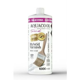 Aquacool Hibrit Parlak 1000 ml Vernik