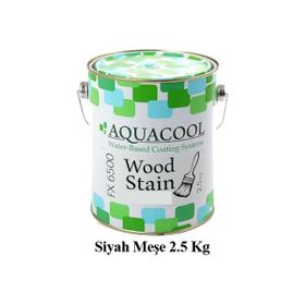 Aquacool Siyah Meşe 2.5 kg Su Bazlı Dış Mekan Verniği