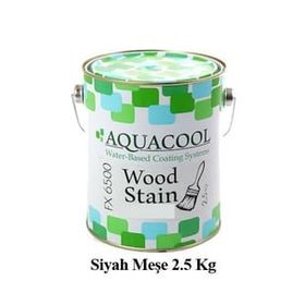 Aquacool Siyah Meşe 2.5 kg Su Bazlı Dış Mekan Verniği
