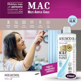 Aquacool Trend M.a.c 381 Turuncu 150 ML Akrilik Boya