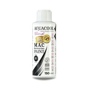AquaCool Trend M.a.c 891 Siyah 150 ML Akrilik Boya