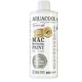 Aquacool Trend Mac 500 ml Platin 903 Metalik Boya