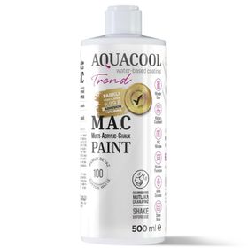 Aquacool Trend TRD100 Pamuk Beyaz 500 ml Mac Su Bazlı Akrilik Boya