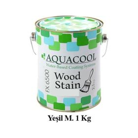 Aquacool Yeşil 1 kg Su Bazlı Dış Mekan Verniği