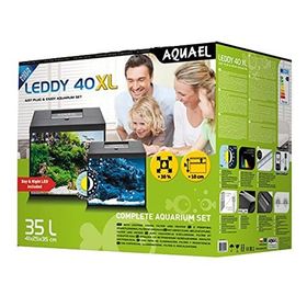 Aquael Aquarium Siyah Set Day And Night Leddy 40xl Akvaryum