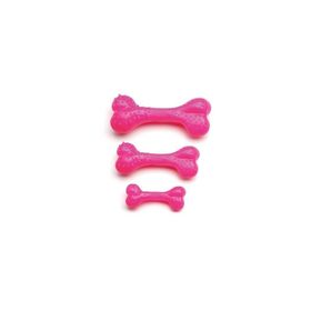 Aquael Comfy Dental Naneli Köpek Diş Kaşıyıcı Pembe 12,5 cm Kemik Oyuncak
