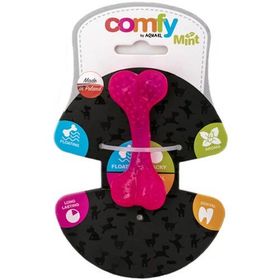 Aquael Comfy Dental Naneli Köpek Diş Kaşıyıcı Pembe 8,5 cm Kemik Oyuncak