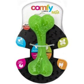 Aquael Comfy Dental Naneli Köpek Diş Kaşıyıcı Yeşil 12,5 cm Kemik Oyuncak