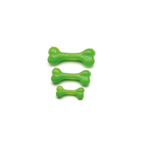 Aquael Comfy Dental Naneli Köpek Diş Kaşıyıcı Yeşil 16,5 cm Kemik Oyuncak