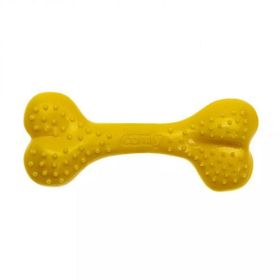 Aquael Comfy Toy Kemik Şeklinde Ananas Aromalı Sarı 16.5 cm Köpek Oyuncağı