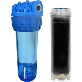 Aquafer 10-1 inç Aktif Karbon Tüp Su Filtresi Su Tatlandırıcı