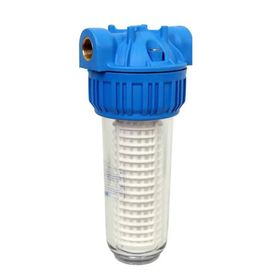 Aquafer 10 İnç 1 İnç Girişli Yıkanabilir Su Arıtma Filtresi