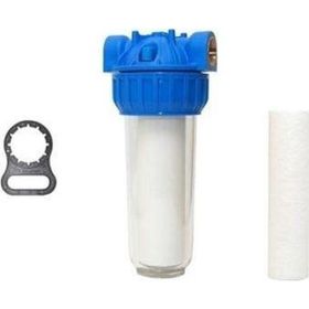 Aquafer 10 inç 3/4 inç 10 Mikron Spun Su Filtresi