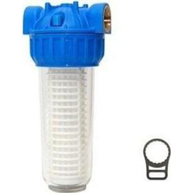 Aquafer 10 inç 3/4 inç 100 Micron Yıkanabilir Su Filtresi