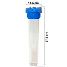 Aquafer 20 inç 1 inç 100 Mikron Yıkanabilir Su Filtresi